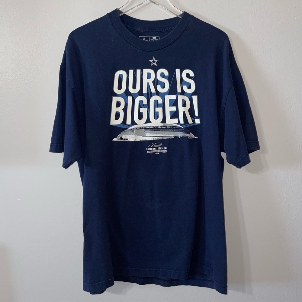 Vintage Dallas Cowboys “Ours is Bigger” 2009 T-shirt